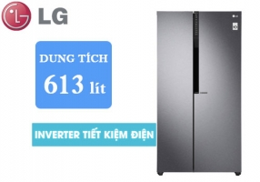 Tủ lạnh LG 613 lít inverter GR-B247JDS